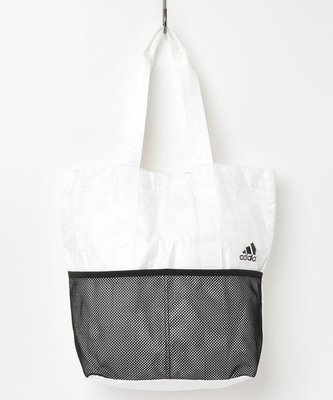 【Mr.Japan】日本限定 adidas 愛迪達 手提 肩背包 購物袋 大容量 收納 a4 包包 白 預購款