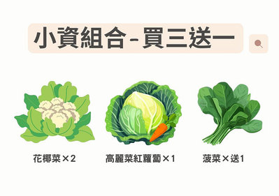 乾燥蔬菜【防疫蔬菜包】脫水高麗菜乾 花菜乾 菠菜乾