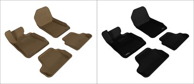 DIP 3D 卡固 立體 腳踏墊 極緻 紋理 防水 BMW 寶馬 3系列 敞篷 E93 06-11 專用
