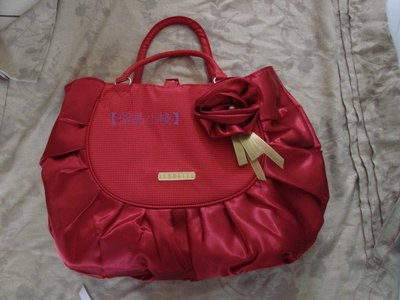 【紫晶小棧】ISABELLE 伊莎貝爾 手提袋 購物包 手提包 環保購物袋 喜餅袋 (現貨2個) 喜氣紅花