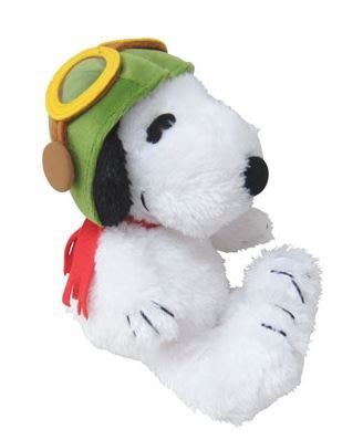 鼎飛臻坊 PEANUTS SNOOPY 飛行員ACE 經典造型 毛絨 玩偶 娃娃 日本正版