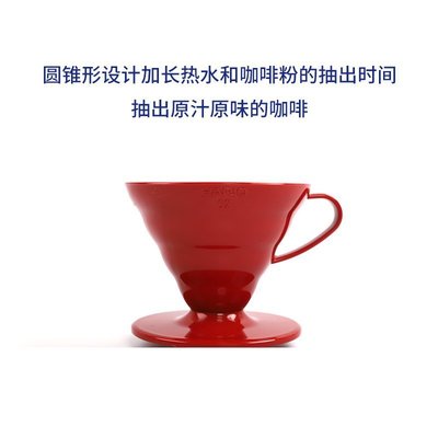 促銷打折 日本 HARIO V60滴漏式手沖咖啡濾杯 VD-01 VD-02 樹脂濾~