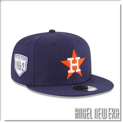 【ANGEL NEW ERA】NEW ERA MLB 休士頓 太空人1962 名人堂 復古 深藍色 棒球帽 9FIFTY