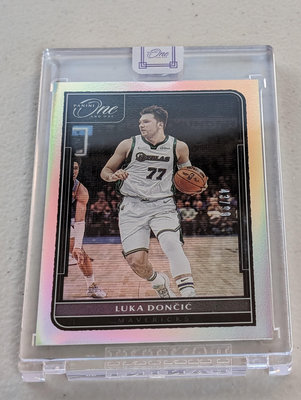 2021-22 Panini One and One #26 Luka Doncic 限量99張
