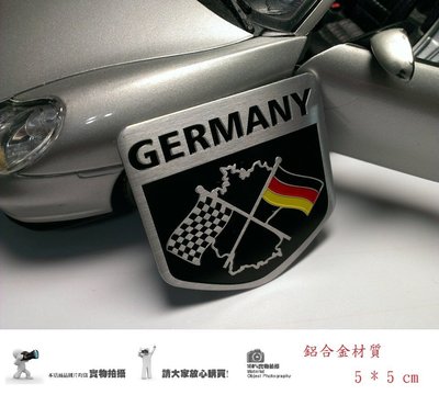 德國旗 賽車旗 鋁質車貼 SMAX BWS X CYGNUS 1199 PANIGALE RACING MANY GTR