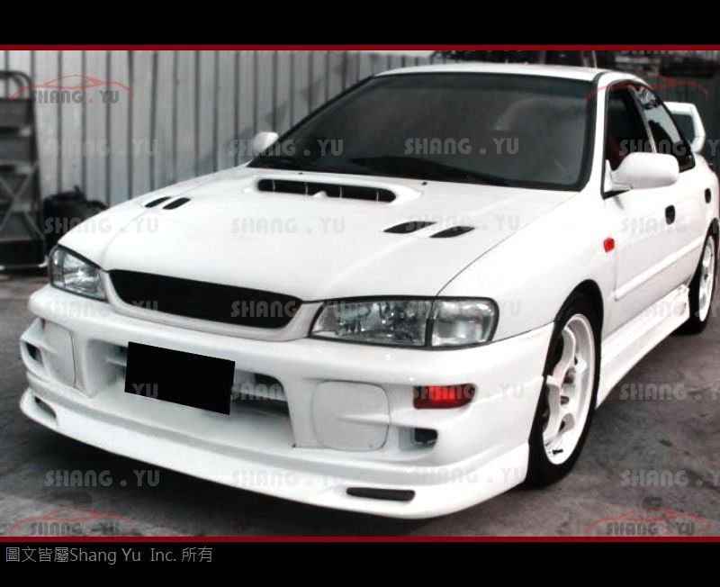 硬皮鯊subaru Impreza Gc8 Gf8 前大包套件 Yahoo奇摩拍賣