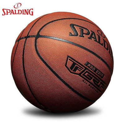 斯伯丁籃球官方正品耐磨室外成人學生比賽專用真皮牛皮手感74-604 斯伯丁 籃球 NBA 標準七號 室外球 室外專用球