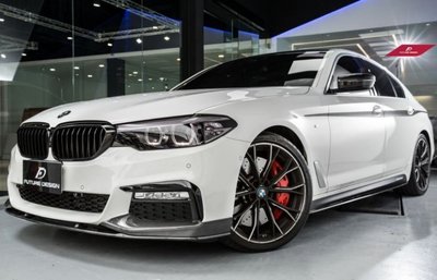 【政銓企業有限公司】BMW G30 G31 P款 高品質 碳纖維 抽真空卡夢三件式 前下巴 520d 530i 540i