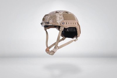 [01] FAST BJ頭盔 數位沙漠 ( 生存遊戲cosplay角色扮演鎮暴警察軍人士兵鋼盔頭盔防彈安全帽護具海豹