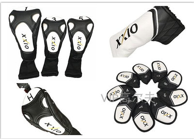 小夏高爾夫用品 高爾夫球桿套新品XXIO桿頭套全套MP1100木桿套直條推桿帽套鐵桿組