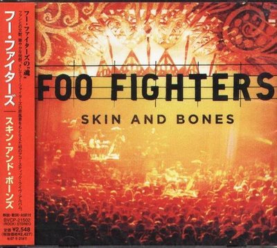 (甲上唱片) Foo Fighters - Skin And Bones - 日盤