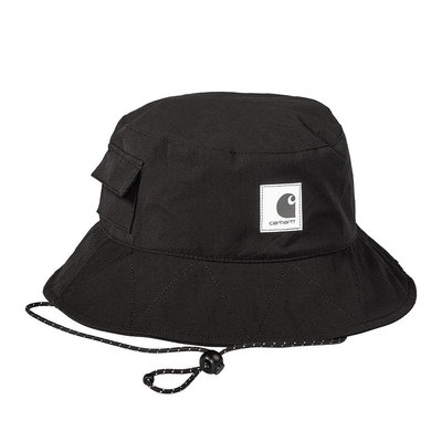【紐約范特西】現貨  Carhartt WIP Elway Bucket Hat 黑色 反光標  漁夫帽