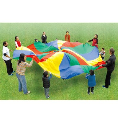 【綠色大地】華森葳兒童教玩具 感覺統合系列 3.5米 小氣球傘 氣球拉力傘 幼兒 配合核銷