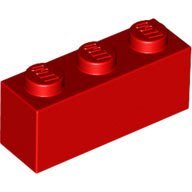[香香小天使]Lego樂高 3622 紅色 顆粒磚 Red Brick 1 x 3 362221-二手