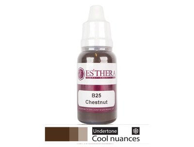NAILS SHOP 材料批發團購商城 ES'THERA機器專用色乳 B25 Chestnut 深棕色 SPB025