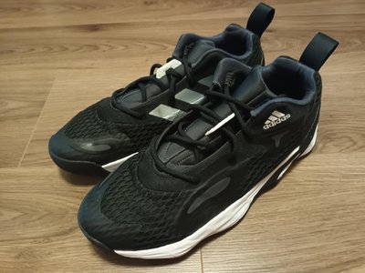 2 黑魂配色低筒籃球鞋 Adidas Exhibit A Lightstrike US11 29cm 九成新正品公司貨