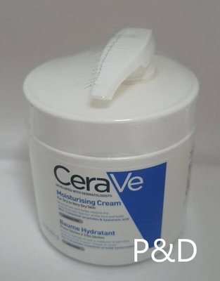 (P&amp;D)CeraVe 適樂膚 長效潤澤修護霜(附壓頭) 16OZ/454G/罐  特價650元~台灣公司貨
