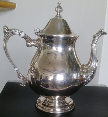 106英國鍍銀壺Vintage Lovely Silver Plated Tea Pot