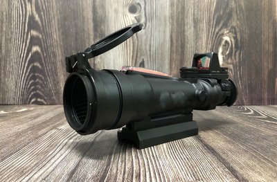 《GTS》TA11款 ACOG 3.5x35 大海螺瞄準鏡-自動感光紅光-高清晰-附RMR內紅點 M27