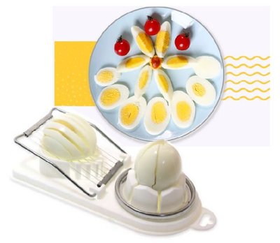 【蘇菲的美國小舖】日本ECHO 兩用雞蛋切割器 玉子 水煮蛋切割器 切片 切瓣 花式切蛋 多功能 切蛋器 兩用切蛋器