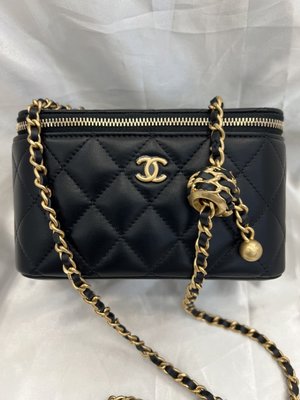 Chanel 核桃金球長盒子黑色 $11xxxx