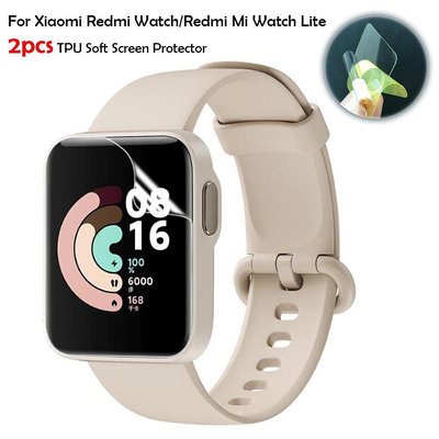 新品促銷 適用Xiaomi小米手錶超值版智能手錶屏幕保護膜紅米手錶精簡版滿版保護貼手錶軟膜 可開發票