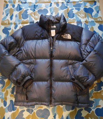 North Face 漸層藍 羽絨外套 700 SIZE S