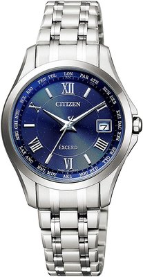 日本正版 CITIZEN 星辰 EXCEED EC1120-59L 電波錶 手錶 女錶 光動能 日本代購