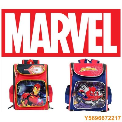 布袋小子Marvel 16 英寸人體工學 EVA 小學生書包兒童包背包 6 輪拉桿包蜘蛛俠鋼鐵俠
