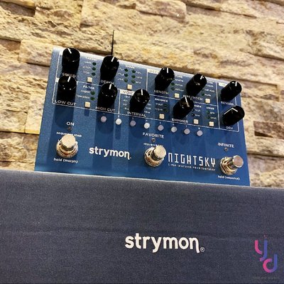 分期免運 贈高階短導 美國 Strymon NightSky Reverb Time-Warped 吉他 合成器 效果器