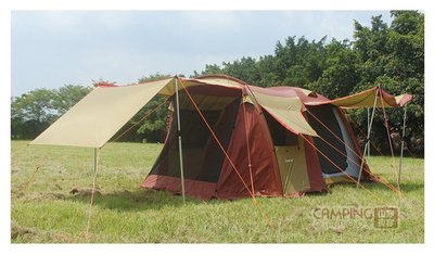 【山野賣客】野樂 Camping Ace 露營達人鋁合金帳篷 四門可全開 有屋簷 ARC-643