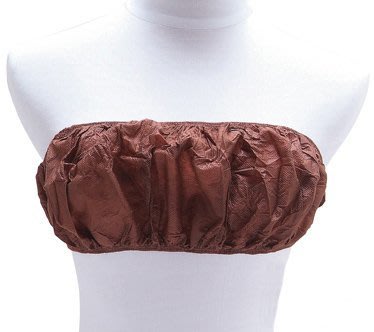 《SalonPlanet沙龍之星》紙胸衣（咖啡色）50入/拋棄式內衣/不織布/鬆緊透氣/防潑水