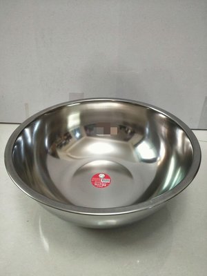 湯鍋 料理盆 打蛋盆 盆 304(18-8)不鏽鋼36cm(台灣製造)