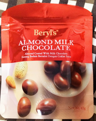 Beryl's 杏仁牛奶巧克力