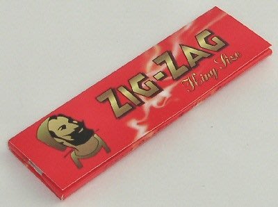 [88父親節七夕情人節生日禮物]---法國ZIG-ZAG捲煙專用10cm捲煙紙(加長型)(RED KING SIZE)
