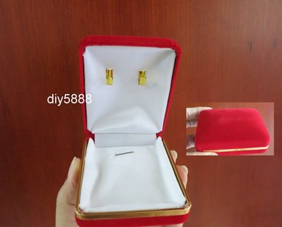 結婚用品 黃金 k金 珠寶 玉 水晶 寶石 項鍊盒no.8855_B