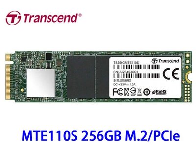 「Sorry」創見 MTE110S 110S 256GB TLC M.2 2280 PCIe SSD