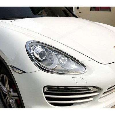 【JR佳睿精品】Porsche Cayenne 958 11-14 鍍鉻大燈框 前燈框 電鍍 改裝 配件 台灣製