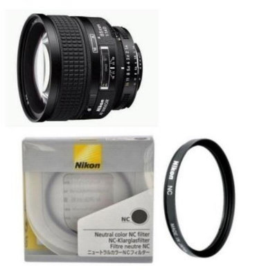 全新 【完整盒裝】 Nikon AF 85mm F1.4D  IF  榮泰貨 保固1年 F/1.4 D