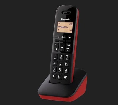 【NICE-達人】【含稅價】國際牌Panasonic DECT數位無線電話KX-TGB310 TW_紅色款
