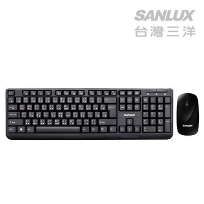 SANLUX台灣三洋 鍵盤滑鼠組 SYKM-0813