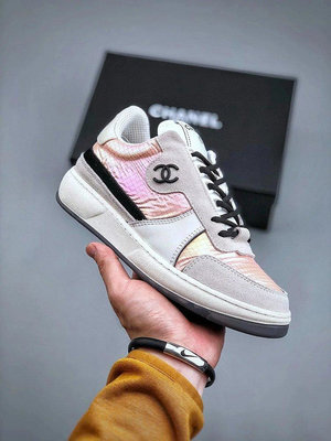 （零點）Chanel香奈兒—2023新款女子休閑款運動鞋厚底增高鞋老爹鞋