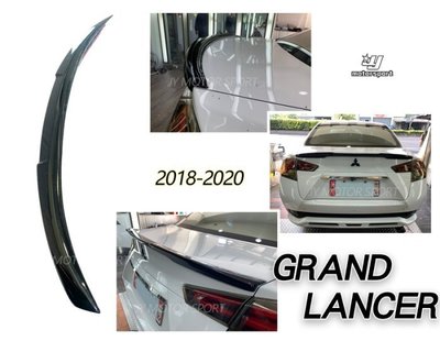 JY MOTOR 車身套件 - GRAND LANCER 2018 2019 18 19 20 W款 尾翼 亮黑