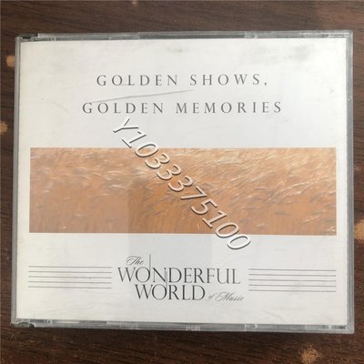 歐版拆封 古典銀幕劇 Golden Shows Golden Memories 3CD 唱片 CD 歌曲【奇摩甄選】
