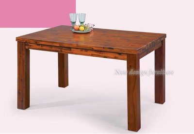 【N D Furniture】台南在地家具-相思木全實木175cm餐桌HS
