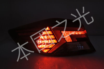 oo本國之光oo 全新 現代 2019 2020 2021 SUPER ELANTRA LED光柱原廠型全紅 尾燈 美規