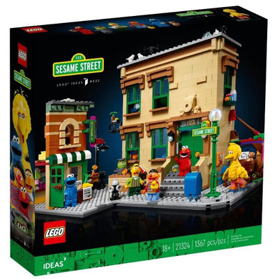 （全新未拆）LEGO 21324 芝麻街 Ideas 樂高 （請先問答）（請看內文）