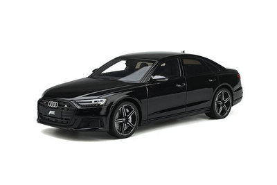 GT Spirit 118奧迪ABT新S8樹脂汽車模型跑車收藏擺件成品夜黑色