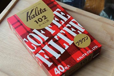 日本Kalita102咖啡濾紙40枚(無漂白)_13143◎日本.咖啡.濾紙.咖啡濾紙.無漂白.安全無毒