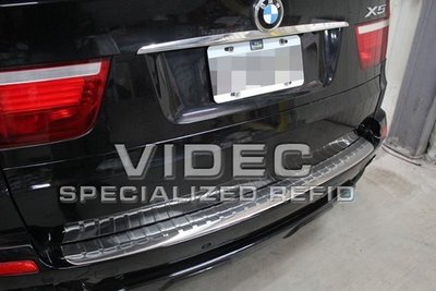 巨城汽車精品 BMW E70 E71 X5 X6 專用後護板 材質 白鐵不鏽鋼 新竹 威德